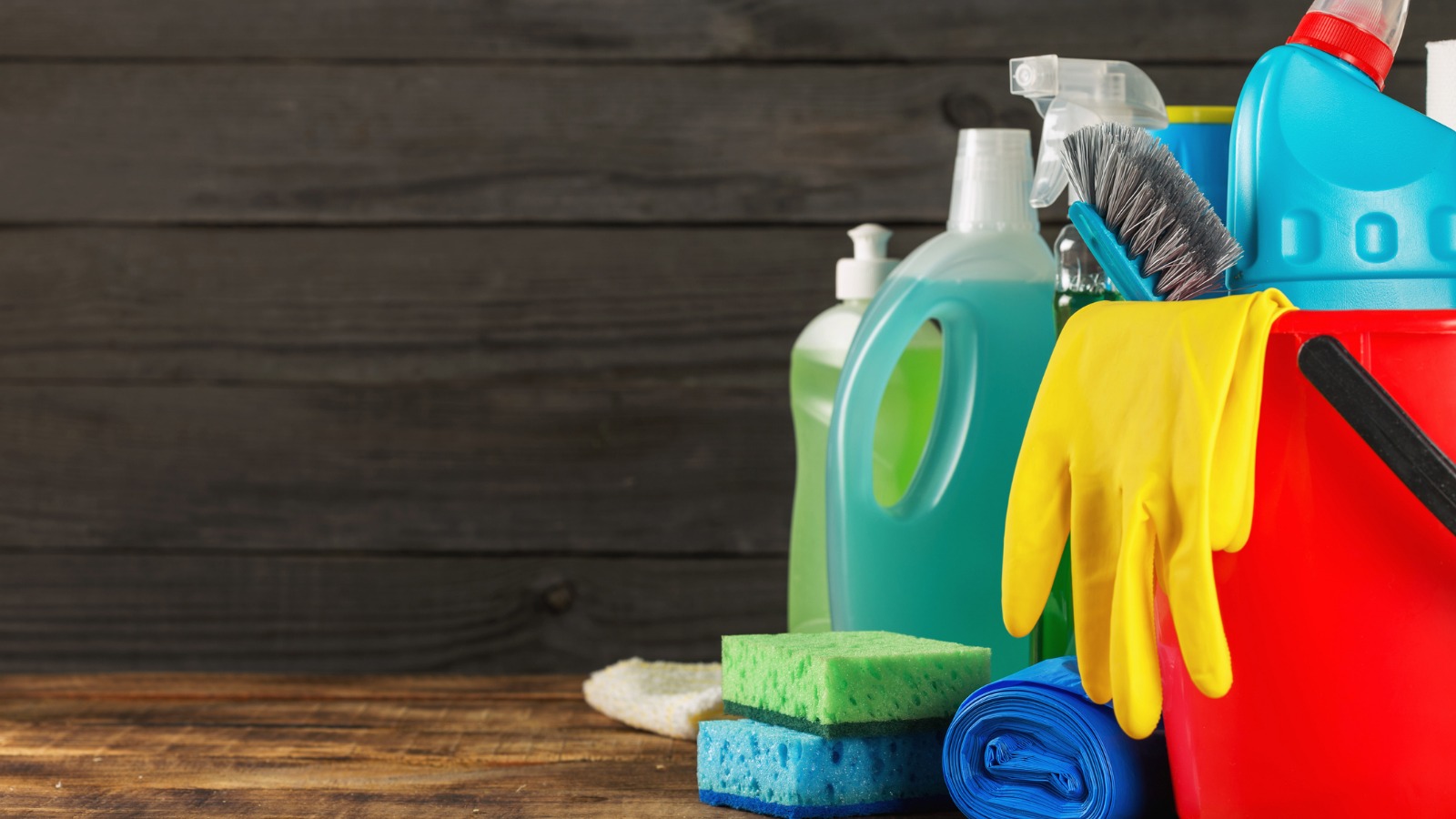 4 categories of cleaning agents